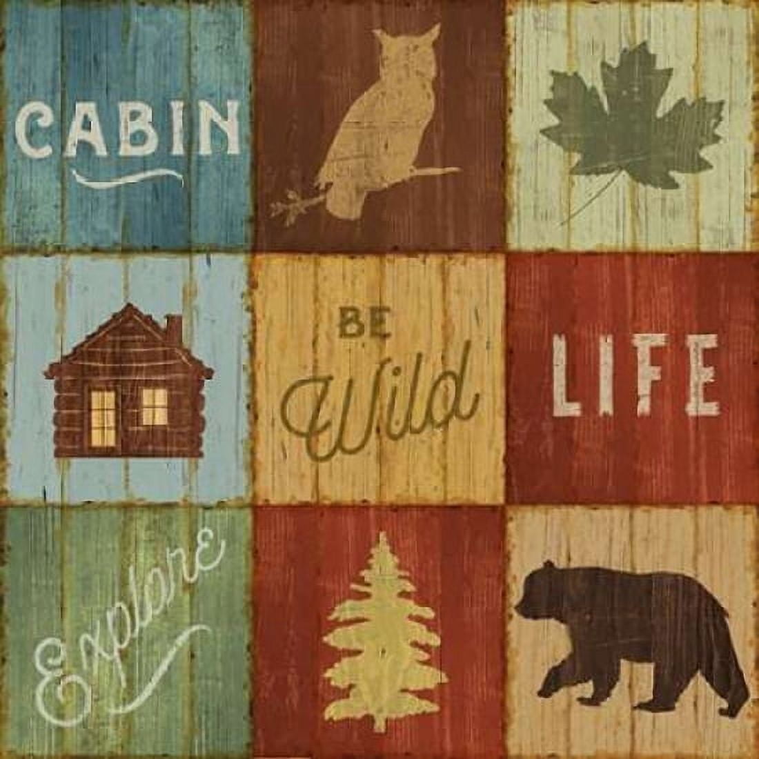 Lake Lodge VIII Canvas Art - Sue Schlabach (24 x 24)