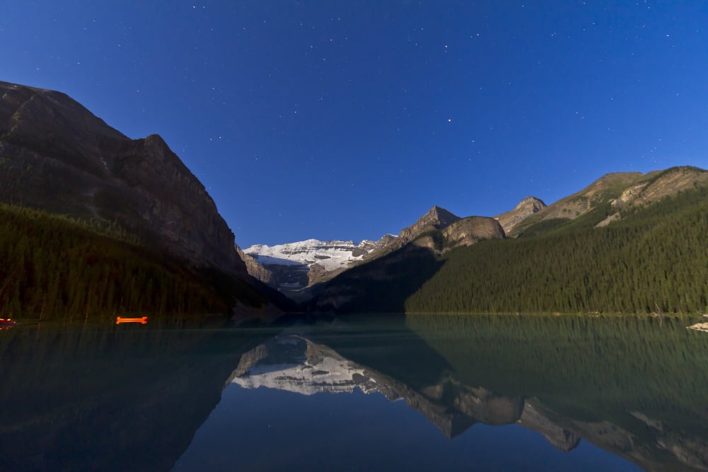 Lake Louise Banff National Park Alberta Canada Canvas Art - Alan DyerStocktrek Images (35 x 23)