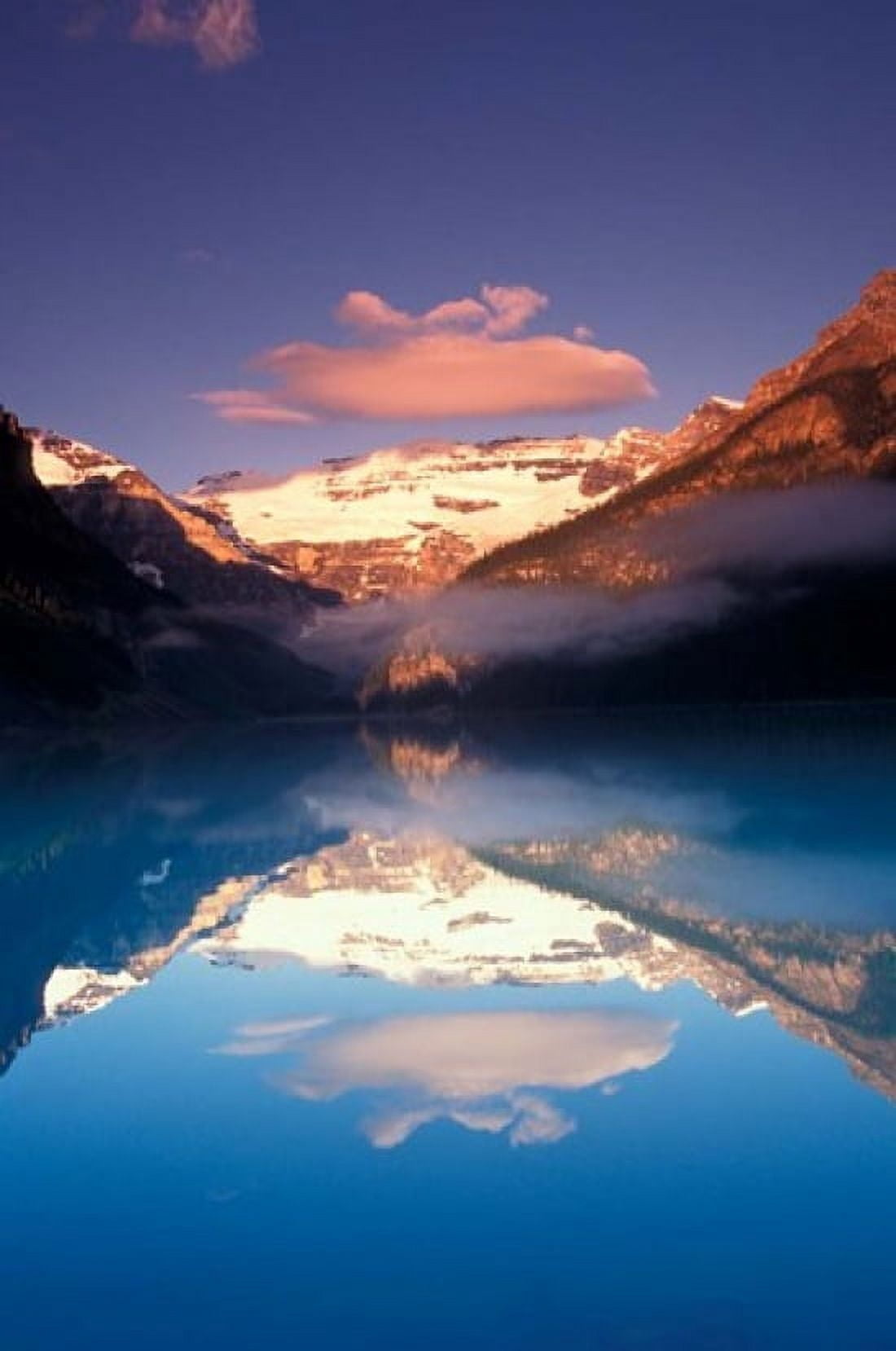 Lake Louise Morning Canada Canvas Art - Michele Westmorland DanitaDelimont (18 x 27)