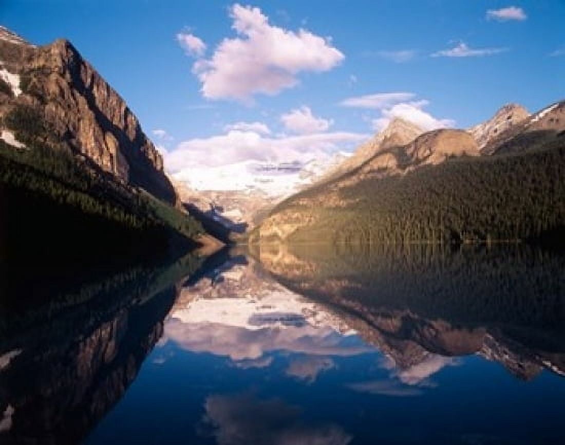 Lake Louise Mt Victoria Victoria Glacier Banff National Park Alberta Canada Canvas Art - Adam Jones DanitaDelimont (16 x 20)