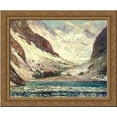 thumbnail image 1 of Lake Lovitel 24x20 Gold Ornate Wood Framed Canvas Art by Maufra, Maxime, 1 of 2