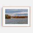 thumbnail image 1 of Lake Marburg Islands - Hanover Pennsylvania Photography Autumn Lake Landscape Scenic Nature Water Woodland Oak Framed Wall Art Print 16 x 24 inches, 1 of 6