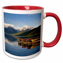 3drose, Lake Mcdonald, Glacier National Park, Montana - Us27 Dfr0016 - David R. Frazier, 11oz Two-tone Red Mug