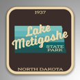 thumbnail image 1 of Lake Metigoshe State Park Decal Sticker | 4-Inches By 4-Inches | Vinyl Sticker | UV Protective Laminate | SP060, 1 of 1