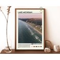 thumbnail image 1 of Lake Michigan Print, Lake Michigan Art, Lake Michigan Poster, Lake Michigan Photo, Lake Michigan Poster Print, Great Lakes Poster Wall Art, Modern Wall Decor, 24x36 UNFRAMED, 1 of 2