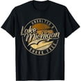 thumbnail image 1 of Lake Michigan Unsalted Shark Free Great Lakes T-Shirt, 1 of 5