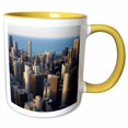 thumbnail image 1 of 3drose, Lake Michigan Waterfront, Chicago, Illinois - Us14 Dfr0138 - David R. Frazier, 15oz Two-tone Yellow Mug, 1 of 6