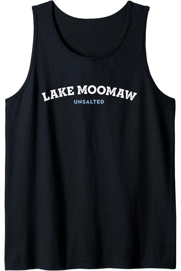 Lake Moomaw Va | Vintage Distressed Tank Top Size S-3XL