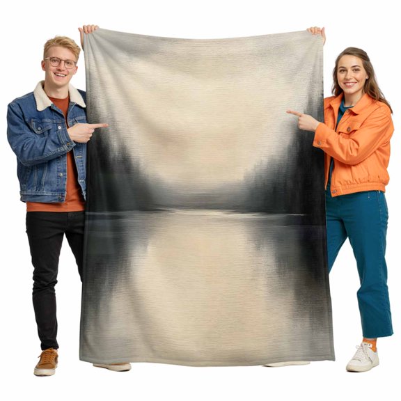 Lake Mountain Flannel Blanket for Bed,Travel and Camping, Landscape Nature Forest Super Soft Cozy Blanket for All Seasons 30"x40"