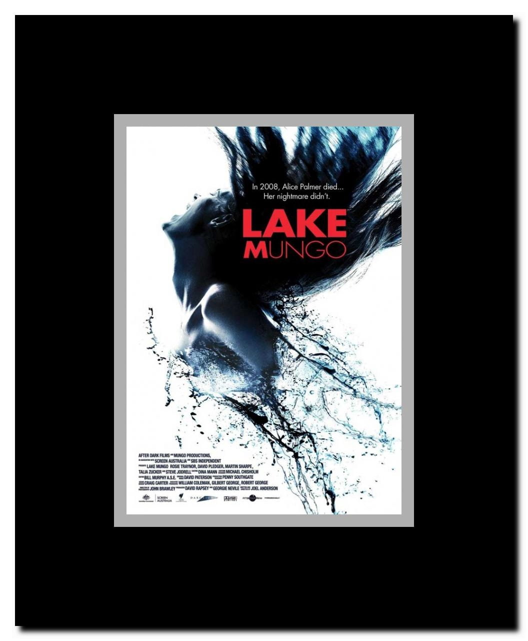 Lake Mungo Framed Movie Poster