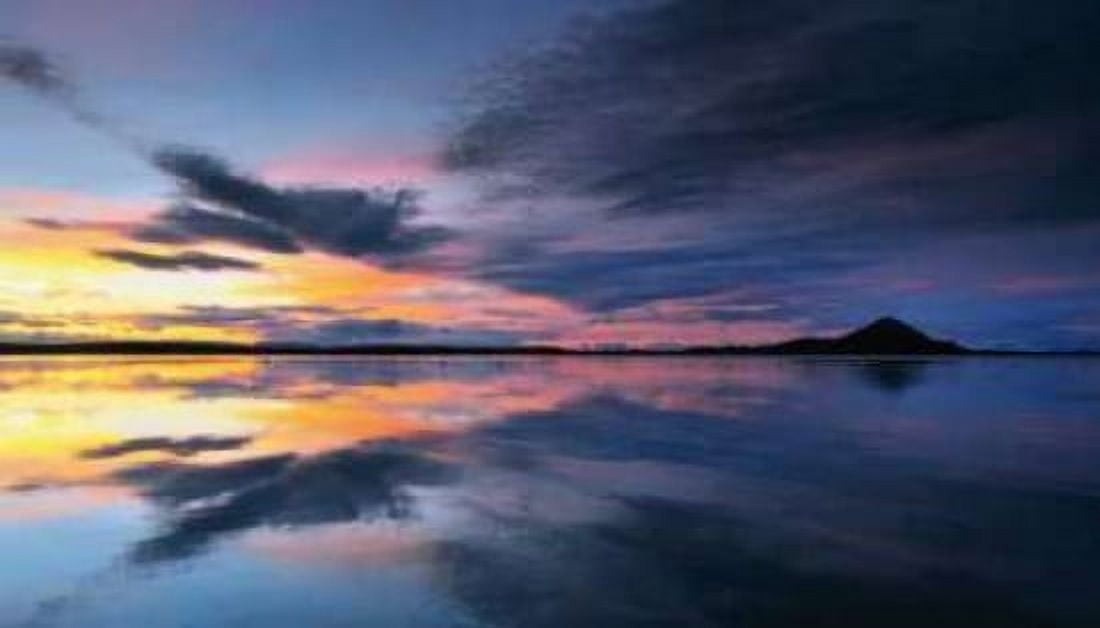 Lake Myvatn Reflections Canvas Art - Andy Mumford (12 x 18)