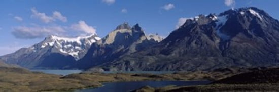 Lake Nordenskjold in Torres Del Paine National Park Chile Canvas Art - Panoramic Images (36 x 12)