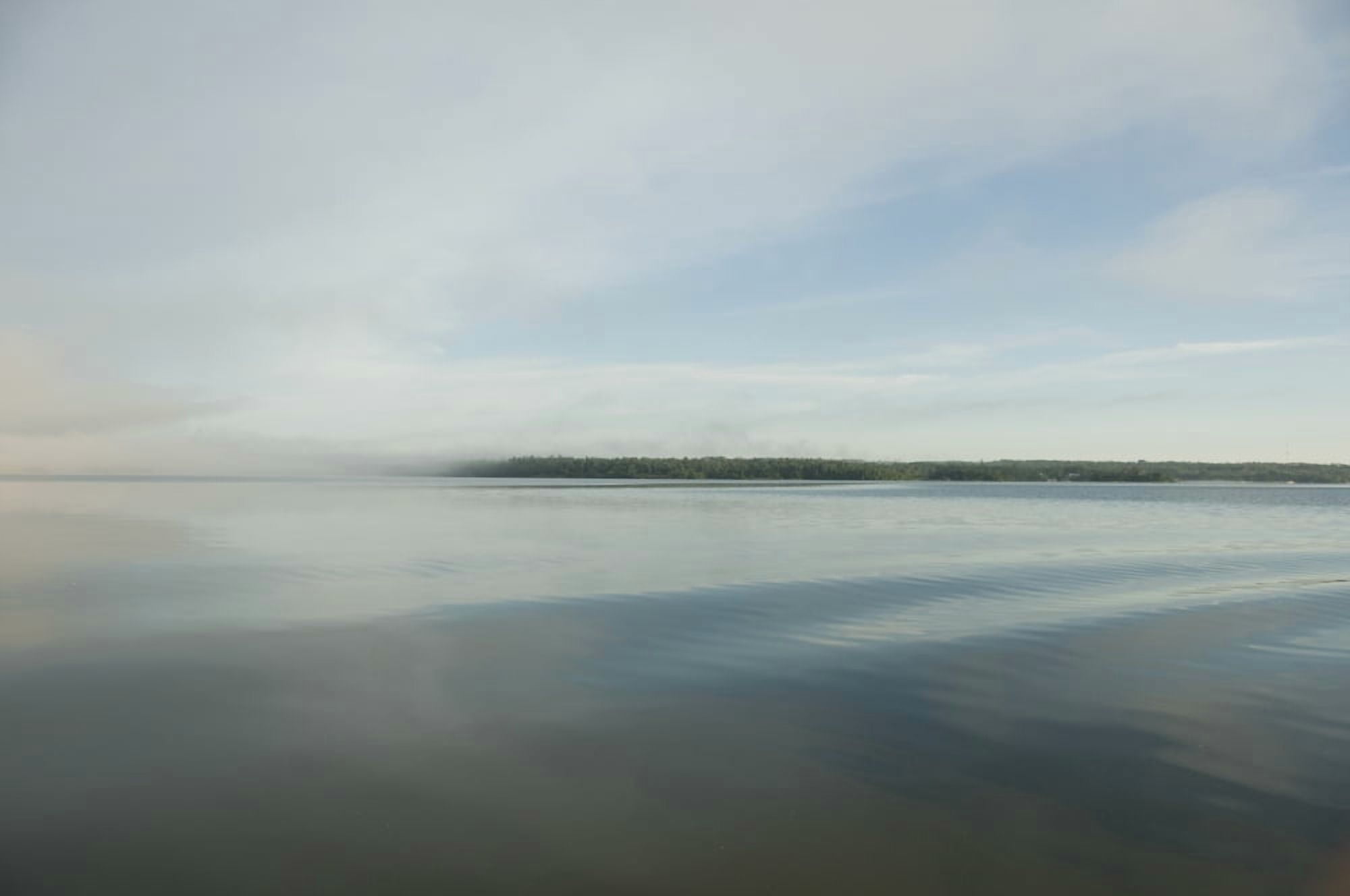 Lake Of The Woods Ontario Canada Canvas Art - Keith Levit Design Pics (36 x 22)
