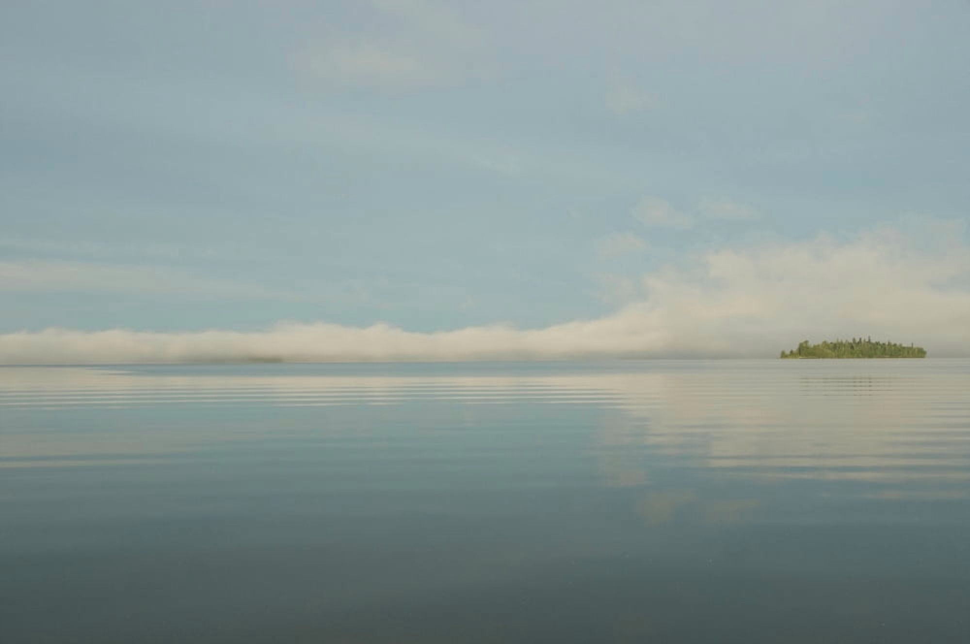 Lake Of The Woods Ontario Canada Canvas Art - Keith Levit Design Pics (36 x 22)