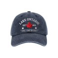 thumbnail image 1 of Lake Ontario Hat Unisex Lake Ontario Graphic Print Baseball Cap for Adults, Adjustable Dad Hat Casual Outdoor Wear, 1 of 4