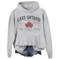 thumbnail image 1 of Lake Ontario Hoodies Sweatshirts for Men Hoodie Sweatshirt - Long Sleeve Casual Pullover Daily Wear Top, 1 of 2