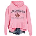 thumbnail image 1 of Lake Ontario Hoodies Sweatshirts for Men Hoodie Sweatshirt - Long Sleeve Casual Pullover Daily Wear Top, 1 of 3