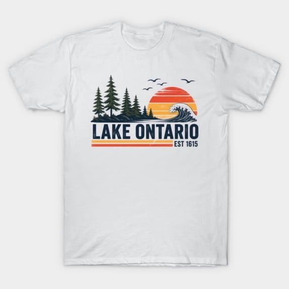 Lake Ontario T-Shirt Sizes S-5Xl GooGate
