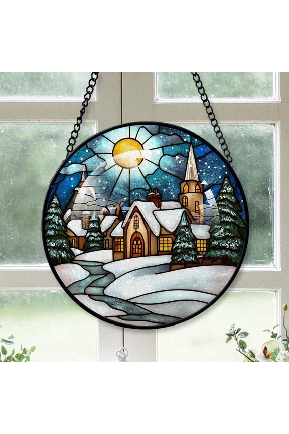 Lake Oswego City Oregon, Custom Ornaments, Lake Oswego Ornaments 2025, Lake Oswego Gift, Stained Glass Suncatcher Ornament Travel Hrc6vk