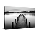 thumbnail image 1 of Lake Pier, Scenic Stretched Canvas Wall Art Sold by Art.Com, 1 of 5