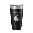 thumbnail image 1 of Lake Placid Map Tumbler Travel Mug Insulated Laser Engraved Coffee Cup Florida 20 oz Black, 1 of 5