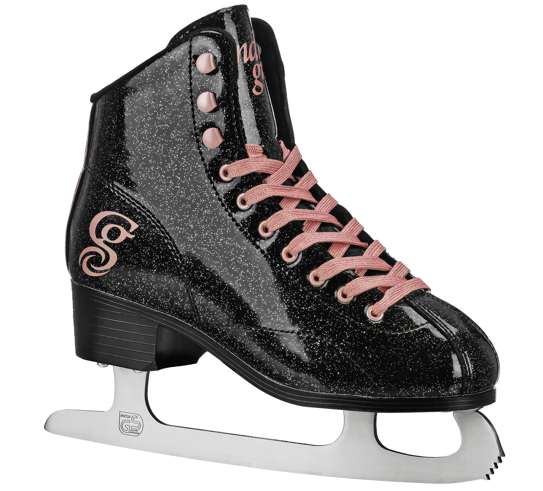 Lake Placid Sabina Women's Ice Skates, Synthetic Boot, Stainless Steel Blade
