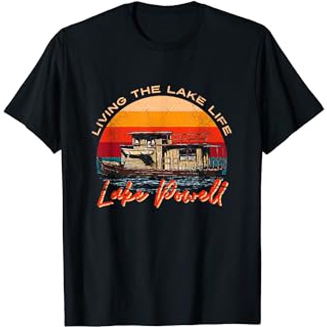 Lake Powell Lake Life Living The Lake Life Boating TShirt