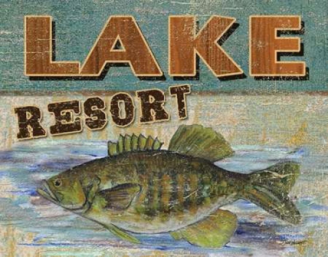 Lake Resort Canvas Art - Todd Williams (22 x 28)