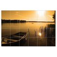 thumbnail image 1 of Lake River Ceramic Tile Mural Kitchen Backsplash Bathroom Shower, 405366-M64, 1 of 3