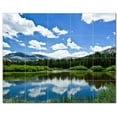 thumbnail image 1 of Lake River Ceramic Tile Mural Kitchen Backsplash Bathroom Shower, 405380-XL54, 1 of 3