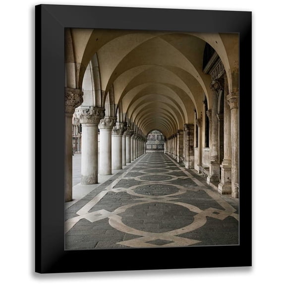 Lake, Shelley 20x24 Black Modern Framed Museum Art Print Titled - Ducale Palace