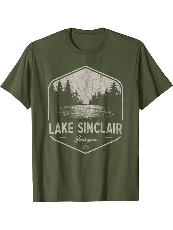 Lake Sinclair Georgia Outdoors Vintage T-Shirt