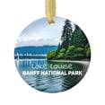 thumbnail image 1 of Lake in Stanley Park Vancouver Canada Canadian British Colombia Travel Memory Souvenir Landmark Vacation Keepsake Ceramic Christmas Ornament Xmas Holiday Tree Gift, 1 of 3