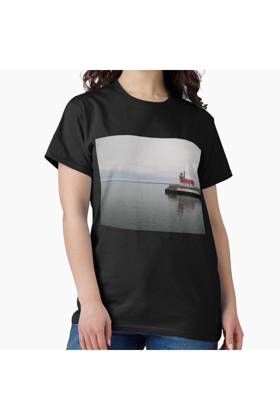 Lake Superior At Duluth Shirt, Casual Graphic Tee, Everyday Short Sleeve Shirt