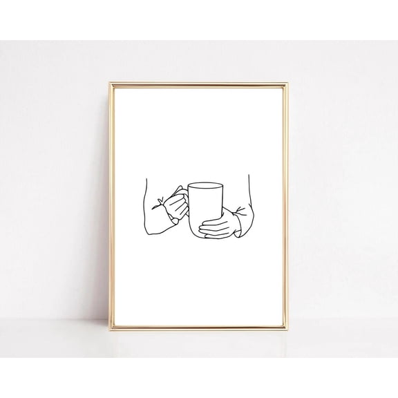 Lake Time Definition Minimalist Decor Print, Unframed Canvas 16x20in