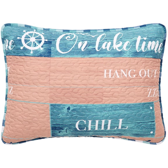 Lake Time Standard Quilt Sham