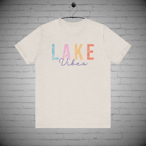 Lake Vibes Summer Time T-Shirt, Beachwear tee, Nature lover Gift, Lake Gift