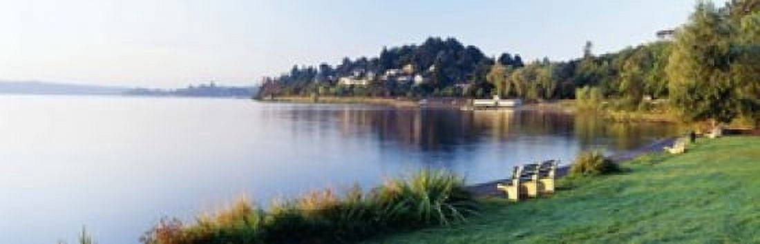 Lake Washington Mount Baker Park Seattle Washington State USA Canvas Art - Panoramic Images (18 x 6)