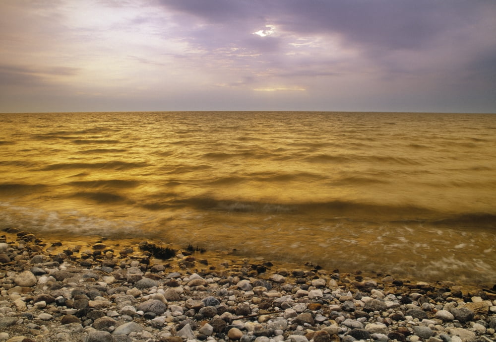 Lake Winnipeg Manitoba Canada Canvas Art - Darwin Wiggett Design Pics (32 x 22)