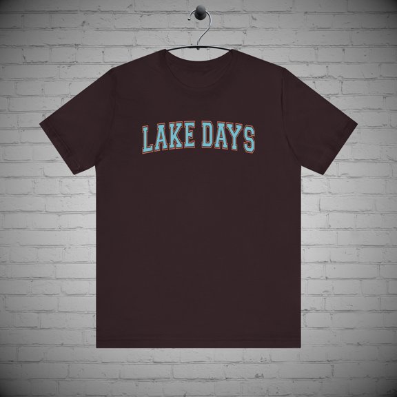 Lake life t-shirt, Summer fashion, Beach tee, Nature lover Gift, Lake Gift