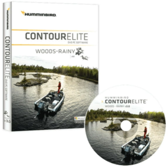 LakeMaster Contour Elite Fishing Software - Lake of the Woods / Rainy Lake 2013