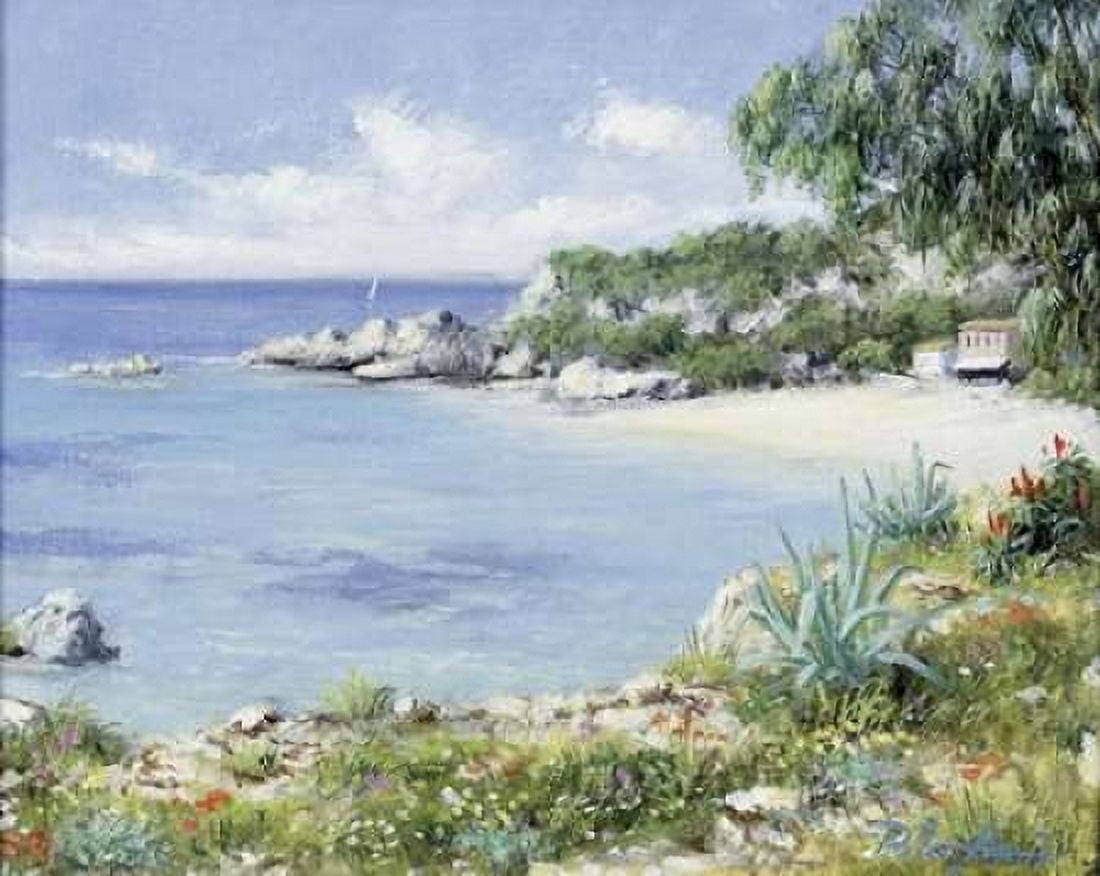 Lakebeach Canvas Art - Peter Motz (22 x 28)