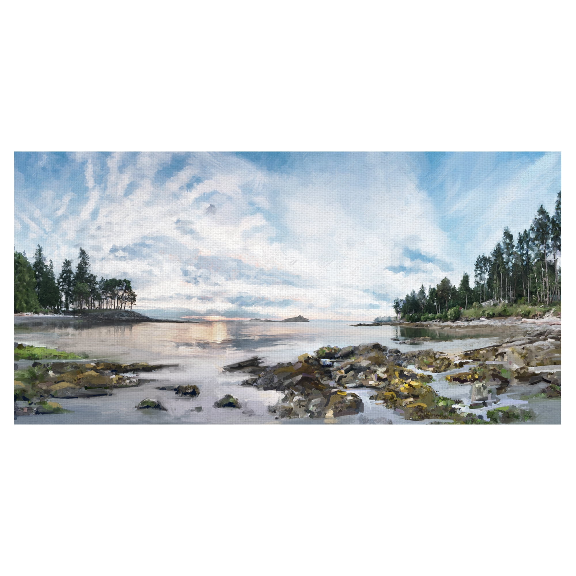 Lakehouse by Studio Arts Wrapped Canvas Art Print