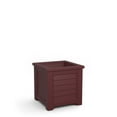 thumbnail image 1 of Mayne Lakeland 16" x 16" x 16" Square Cranberry Red Self Watering Plastic Planter, 1 of 11