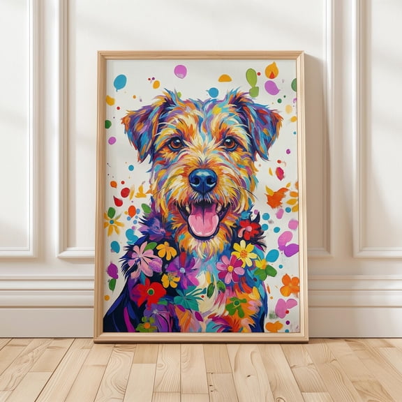 Lakeland Terrier Pop Art Dog Wall Art Home Decor