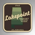 thumbnail image 1 of Lakepoint Resort State Park Decal Sticker | 4-Inches By 4-Inches | Vinyl Sticker | UV Protective Laminate | SP192, 1 of 1