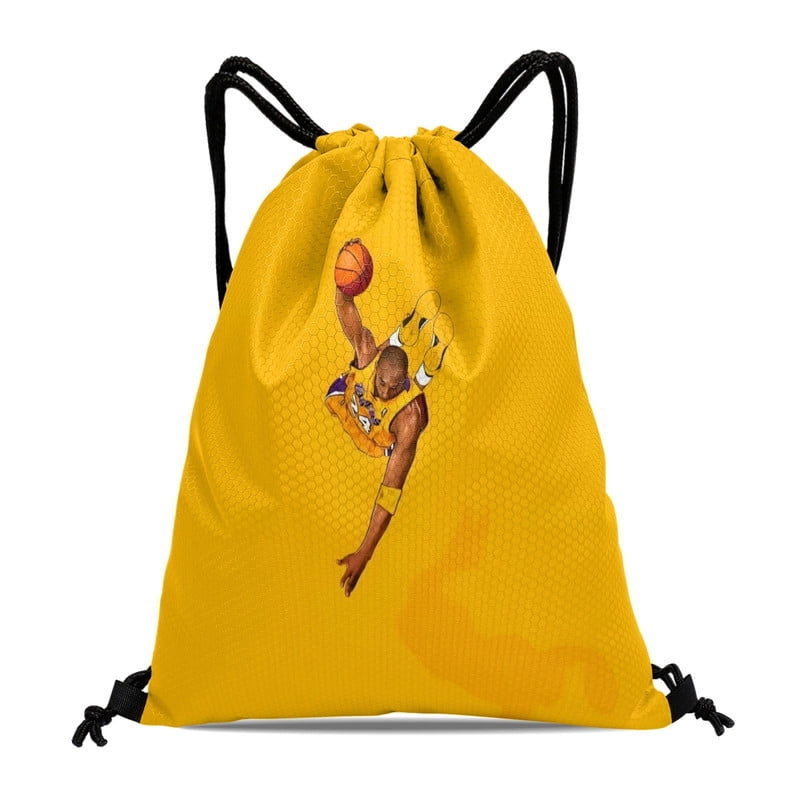 Gym Bag Lakers Drawstring Bag La Lakers Backpacks Bags Packs