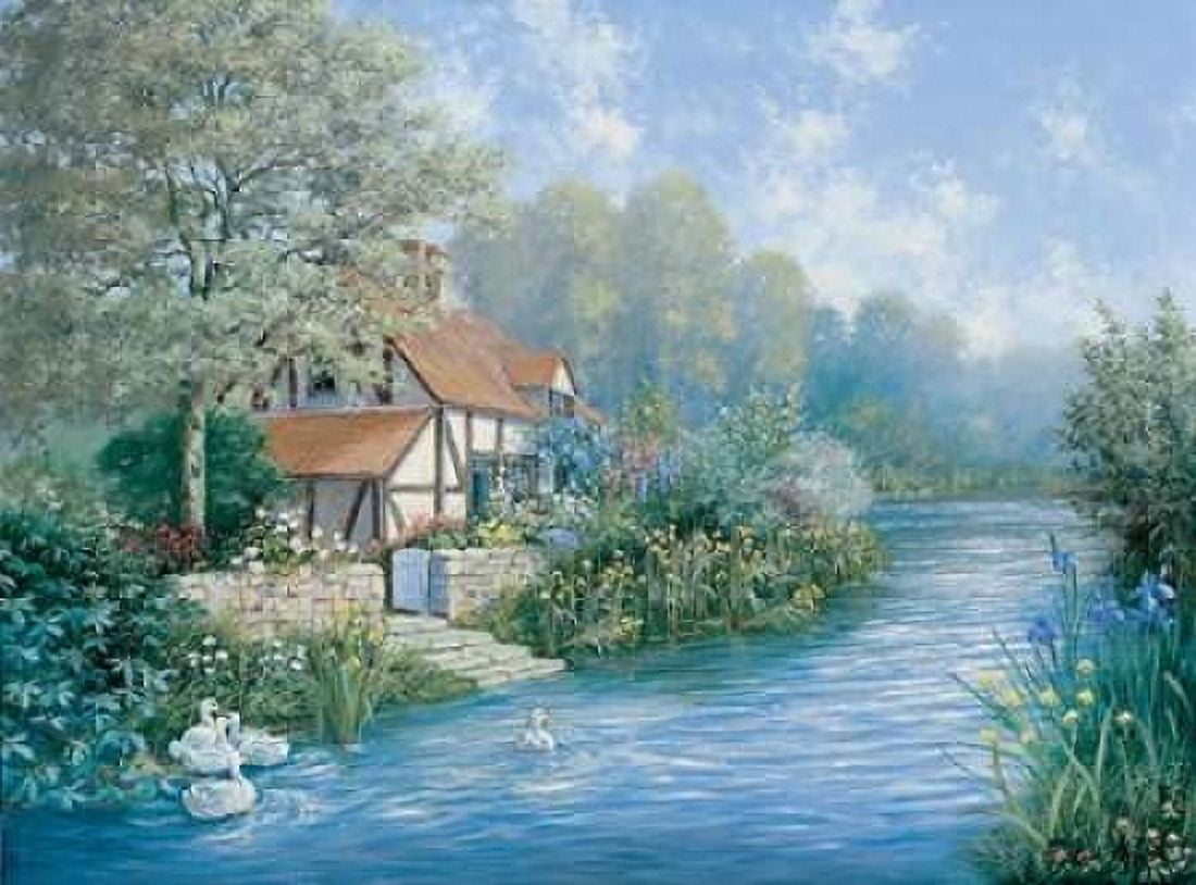 Lakescape Canvas Art - Peter Motz (18 x 24)