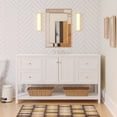 thumbnail image 1 of Lakeshore 60" Single Bathroom Vanity with White Cabinet and Engineered White Top, 1 of 6