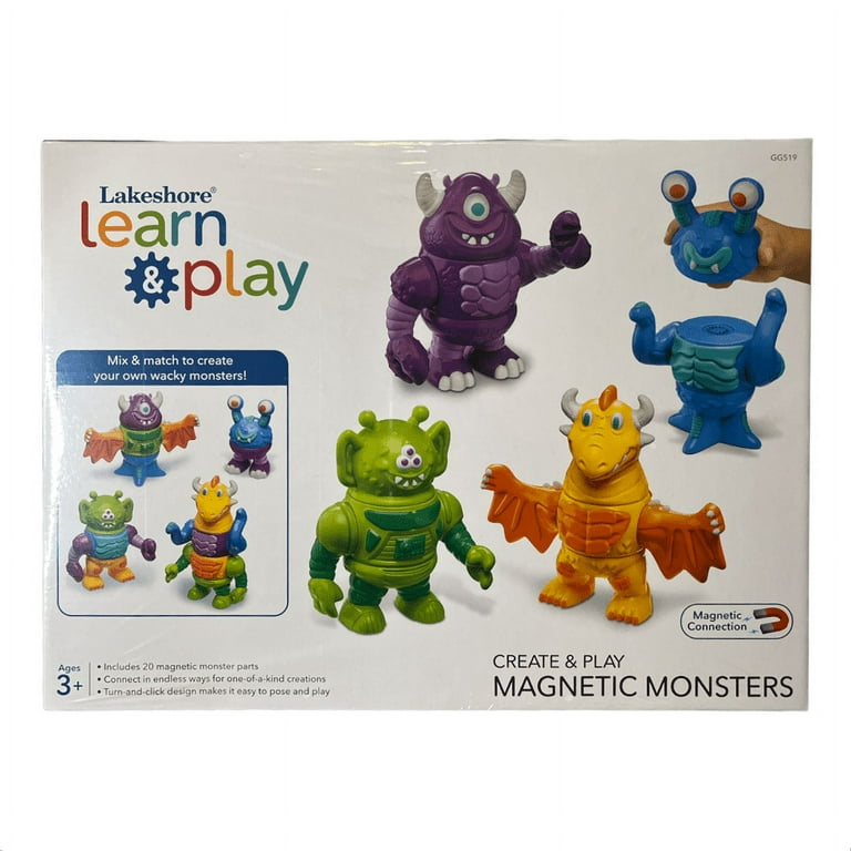 Lakeshore Create and Play Magnetic Monsters